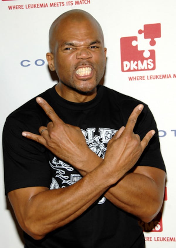 On Friday, as part of the lead-up to the Peachtree Road Race, Darryl 'DMC' McDaniels will headline a free performance at Lenox Square. (Evan Agostini/AP file)