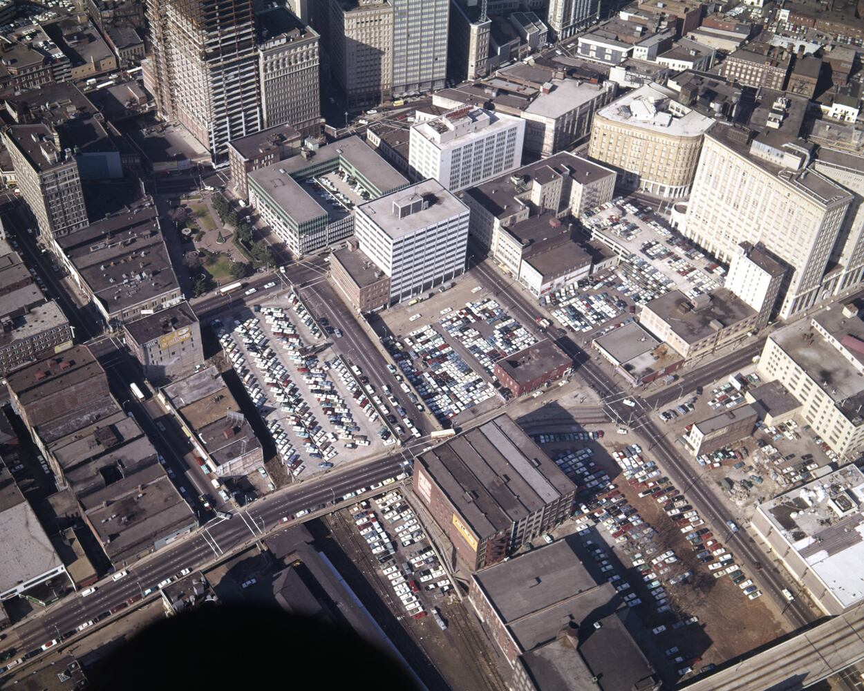 Atlanta from the air, 1965