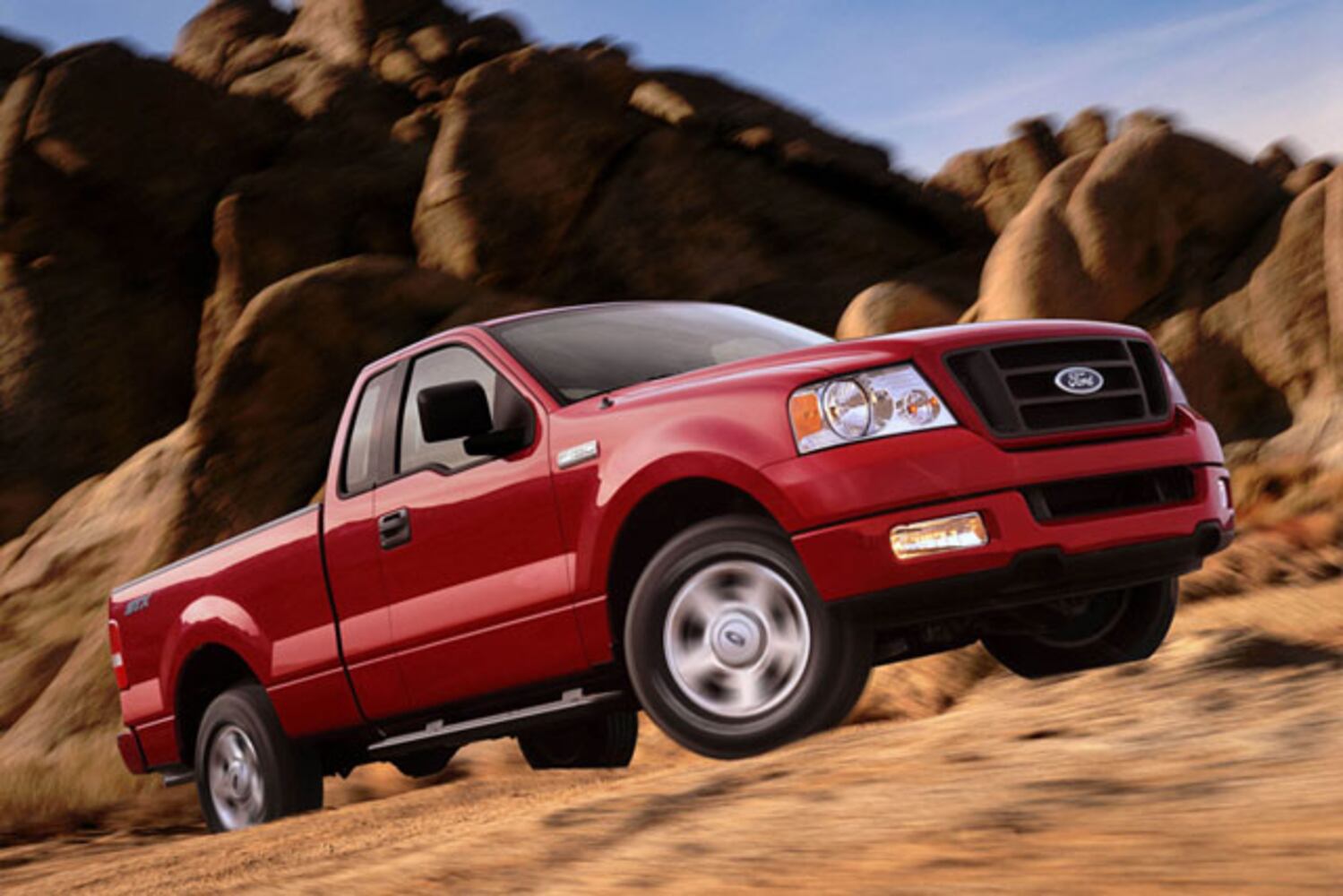 3. 2005 Ford pickup (full size)