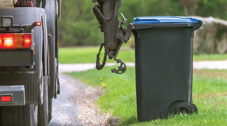 New waste collection guidelines now in place for Gwinnett residents. (Courtesy Advance Disposal)