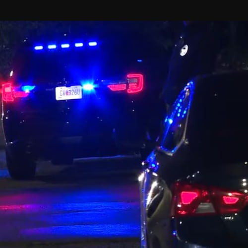 An Atlanta police officer shot a man who allegedly "came toward" her in the Grove Park neighborhood Monday night, authorities said. Oct. 27, 2025.