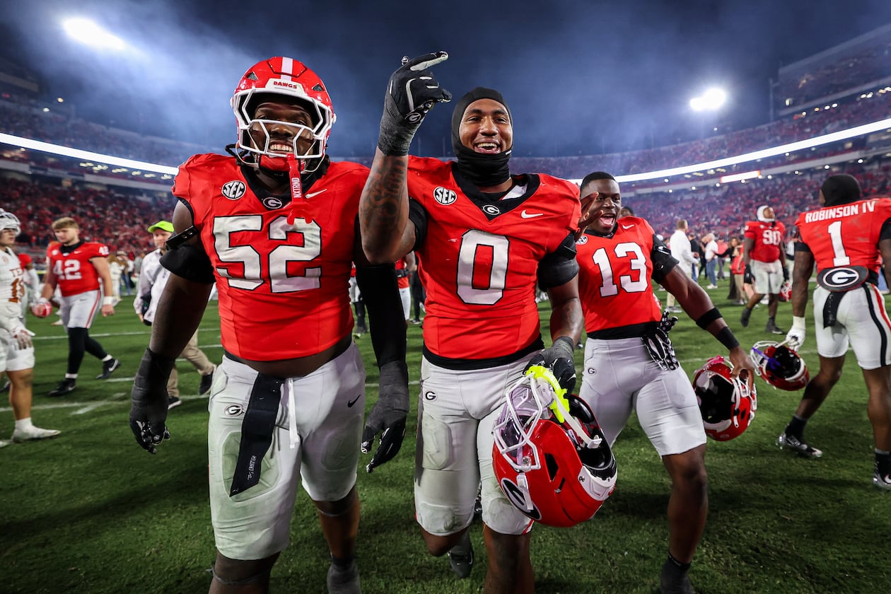 Former Georgia tight end Benajmin Watson credits much of the Bulldogs' improvement in the back half of the season to an improved defense, and that improvement really began after the first Ole Miss game. (Colin Hubbard/AP)