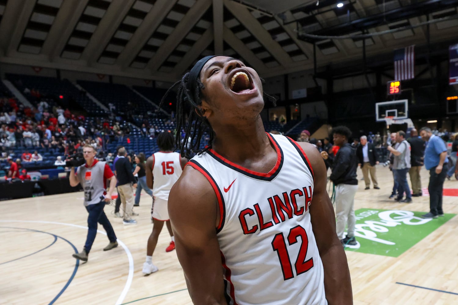 Class A Division 2 Boys State Championship game between Clinch County and Portal