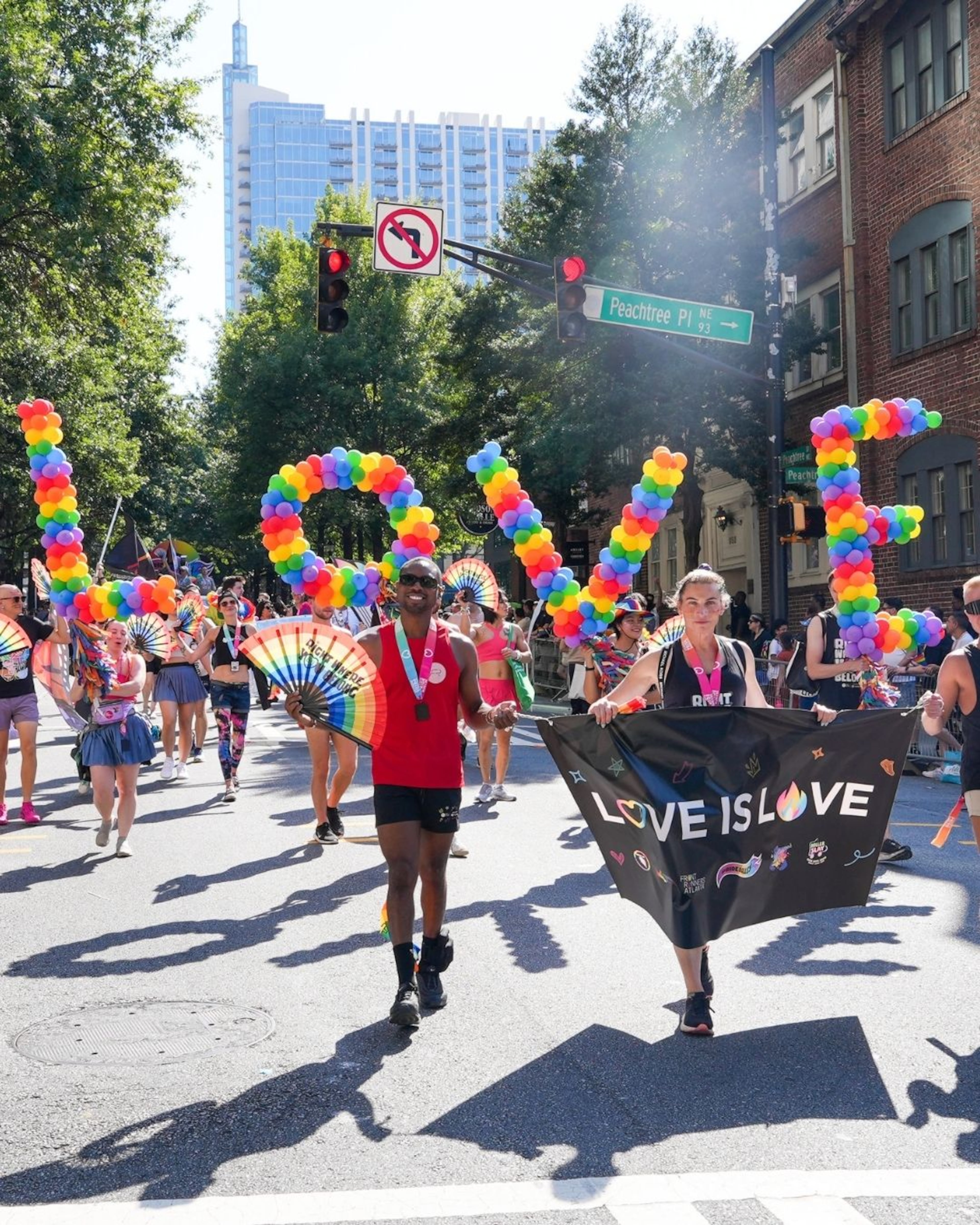 On Oct. 11-12, Atlanta Pride Festival hosts many activities including three marches and a large Pride parade. (Courtesy of Atlanta Pride)