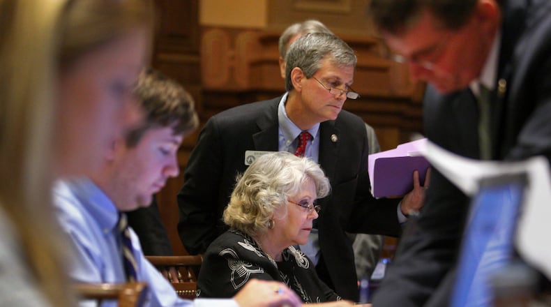 State Sen. Ben Watson, R-Savannah, said he and others have discussed obtaining federal waivers to allow the state to expand Medicaid coverage in its own way. (PHOTO by JASON GETZ / AJC)