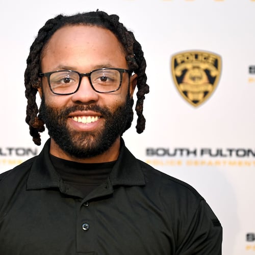 South Fulton police officer Micheal Shealey Cockran was arrested after being accused of sexual assault, officials said. (Courtesy of the Georgia Peace Officer Standards & Training Council)