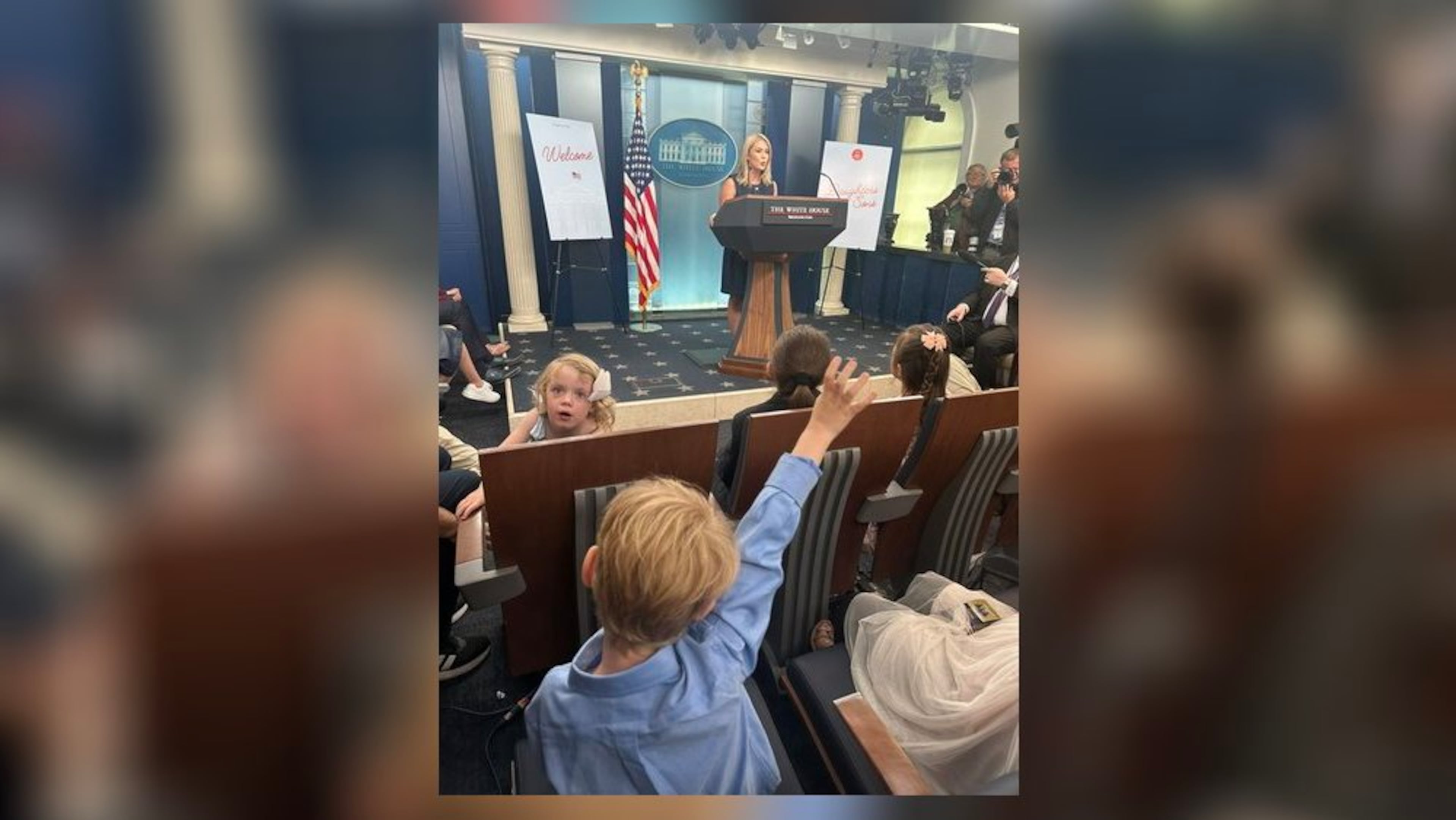 At the “Take Our Sons and Daughters to Work Day” event at the White House on Tuesday, a boy named Brody wanted to know how much candy the president eats.