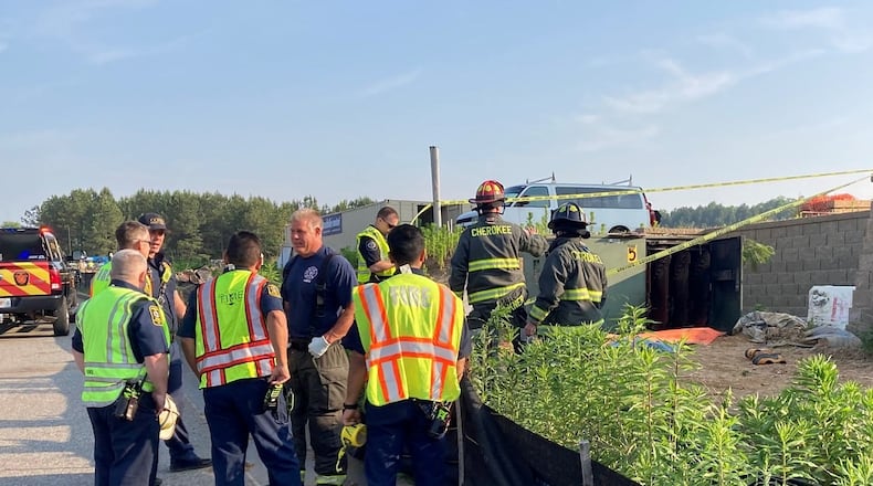 Authorities said one of the victims had burns over 100% of his body.