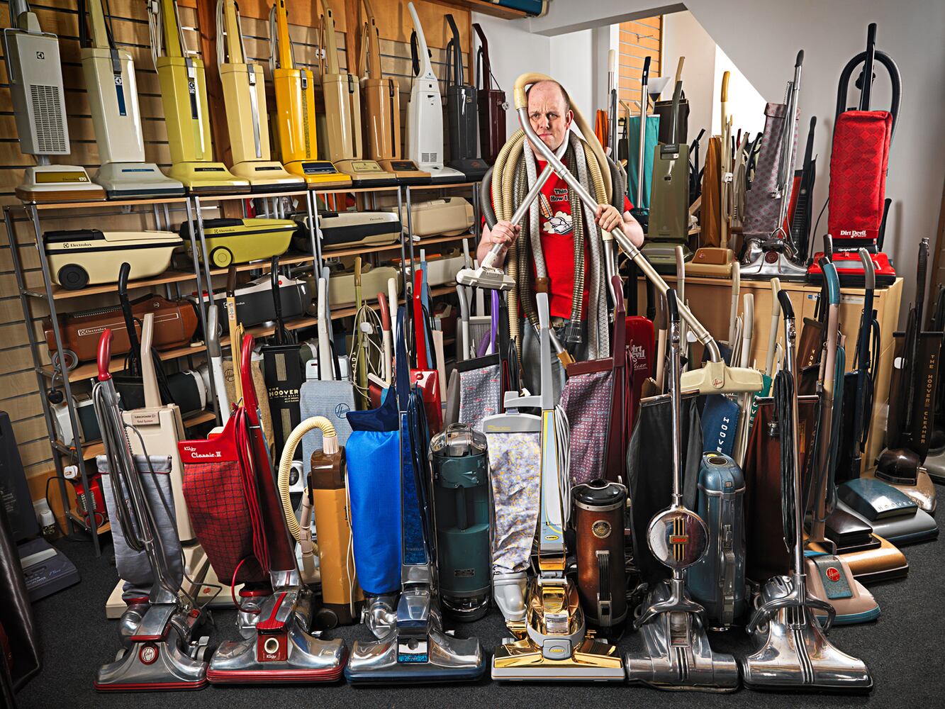 Largest collection of vacuum cleaners