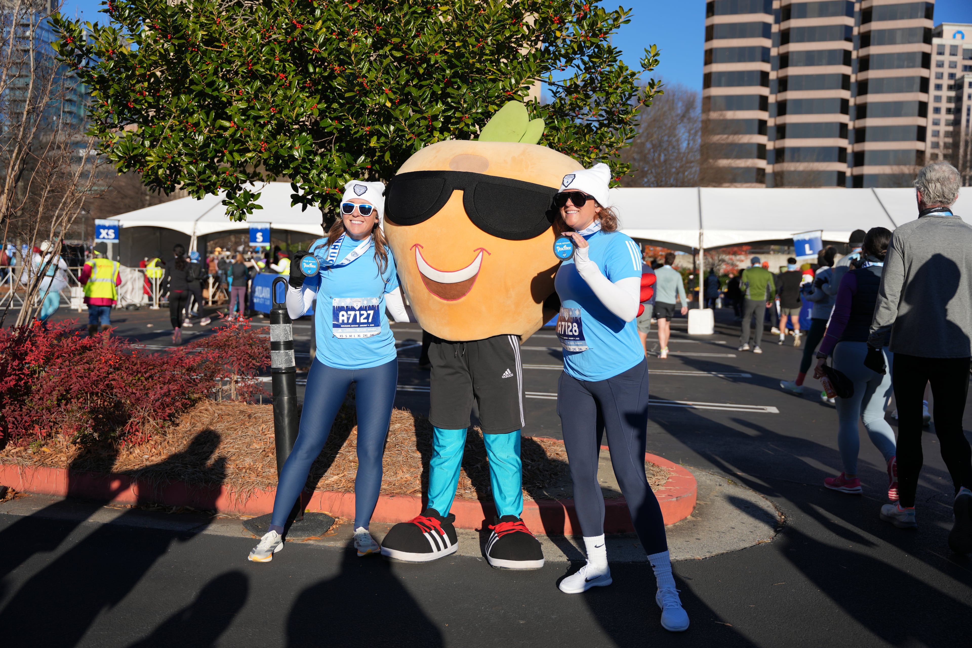 The Atlanta Running Club, which has helped facilitate new friendships among its members, hosted its inaugural Polar Opposite Peachtree Road Race on Jan. 4. (Courtesy of Halliburton Photo)