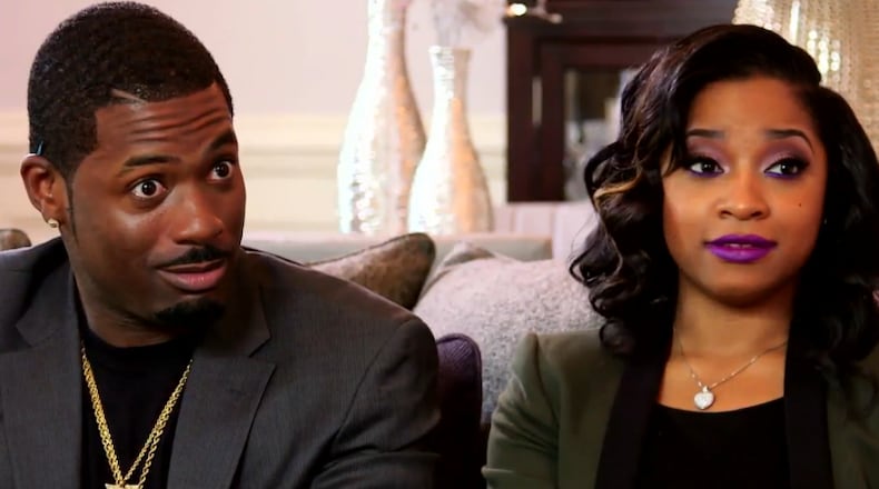 Memphitz and his wife Toya Wright remain are now divorced. CREDIT: WE-TV