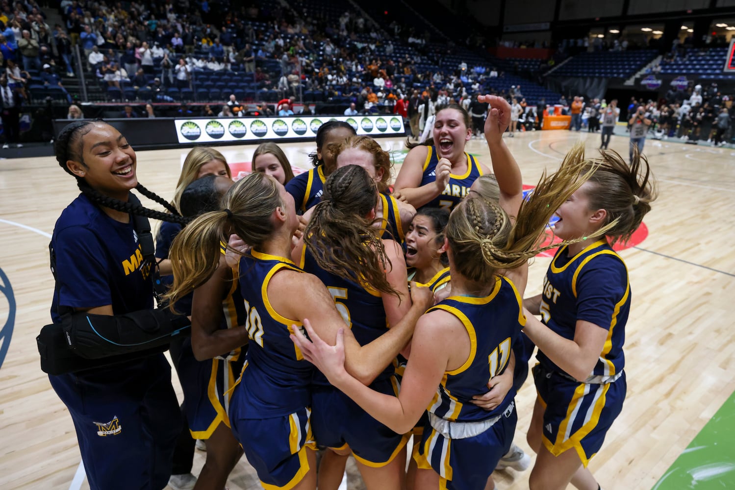 4A Girls State Championship game between Kell and Marist