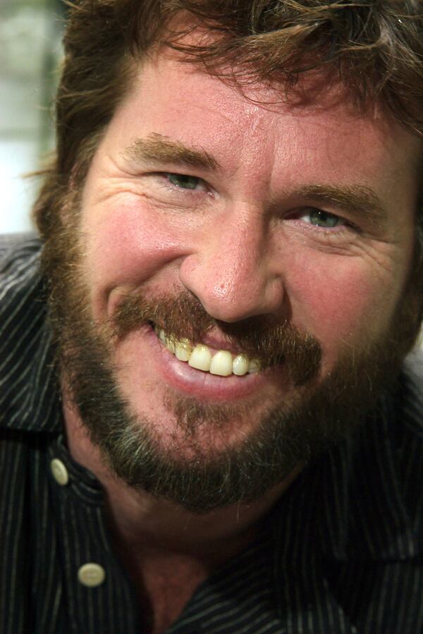 FILE - Actor Val Kilmer poses for a picture in New York, Sept. 29, 2003. (AP Photo/Jim Cooper, file)