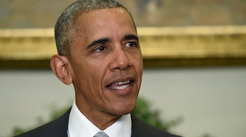 President Barack Obama makes a statement on Afghanistan from the Roosevelt Room at the White House in Washington, Wednesday, July 6, 2016. (AP Photo/Susan Walsh)