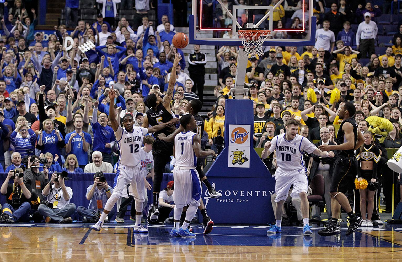 No. 7 Creighton (Missouri Vallery Conference)