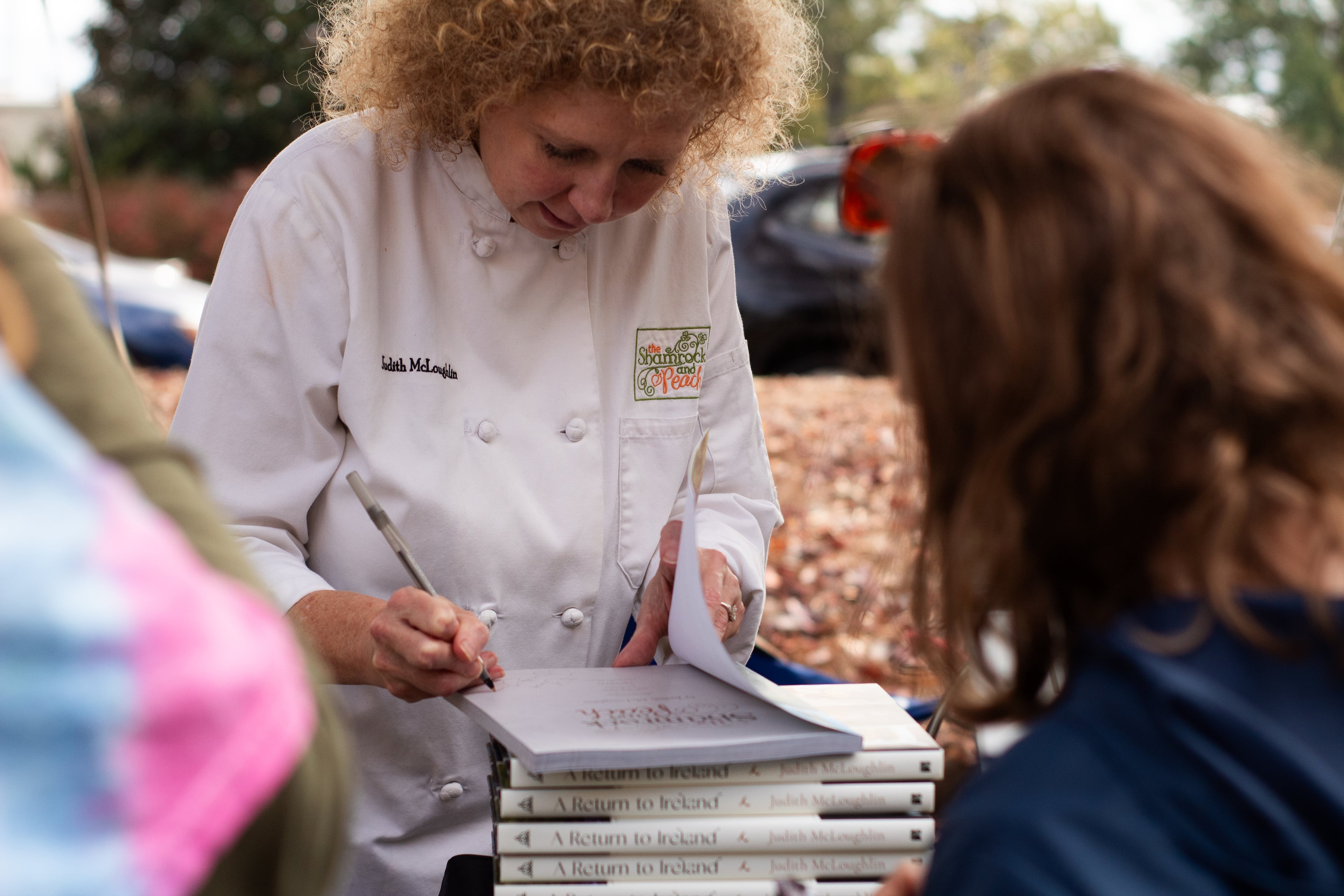 Chef Judith McLoughlin from Shamrock & Peach will prepare culinary delights for the 2025 tea banquet at IrishFest Atlanta. (Courtesy of IrishFest Atlanta)