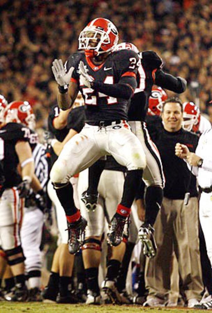 UGA running back Knowshon Moreno