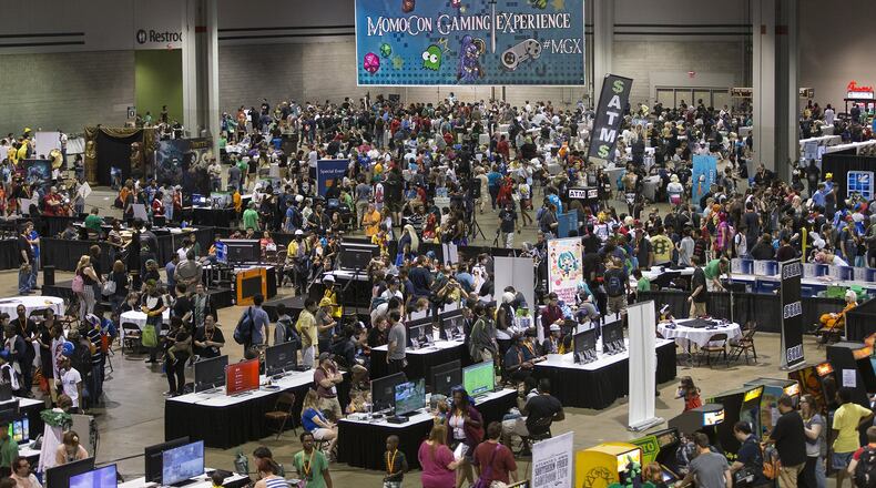 This year’s MomoCon is expected to draw an estimated 38,000 fans of Japanese Anime, American Animation, comics and gaming. Contributed by Paul Abell