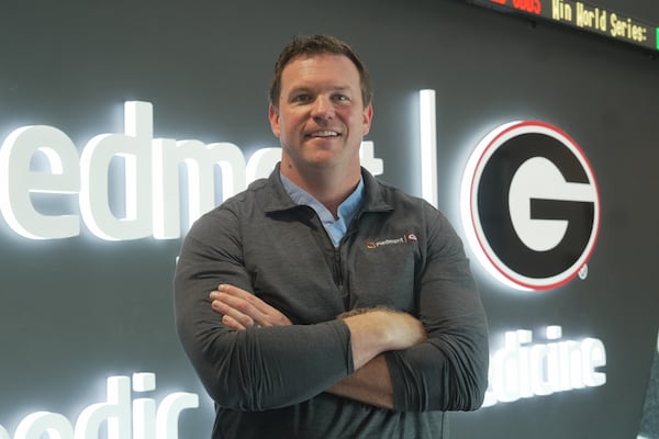 Dr. Christopher Gaunder is a former University of Georgia football player, an Air Force veteran and a leading Piedmont orthopedic surgeon in the Athens area. (Courtesy of Piedmont Healthcare)