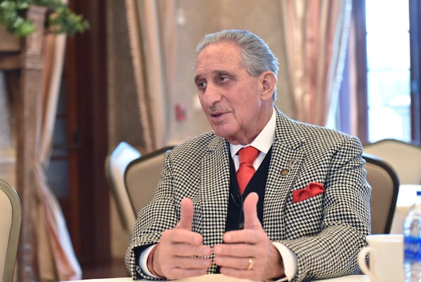 December 6, 2018 Atlanta - Atlanta United and Atlanta Falcons owner Arthur Blank speaks at The Arthur M. Blank Family Foundation on Thursday, December 6, 2018. HYOSUB SHIN / HSHIN@AJC.COMFoundations