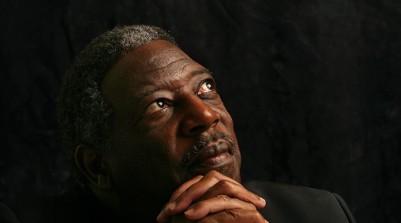 The Rev. Albert E. Love poses for a portrait in his office at the SCLC in Atlanta, Friday, Oct. 12, 2007, as he recalls the events of the Million Man March for the upcoming anniversary. CURTIS COMPTON / Staff
