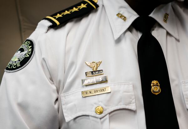 Atlanta Police Department Chief Rodney Bryant in Atlanta on Thursday, May 26, 2022. (Natrice Miller / natrice.miller@ajc.com)