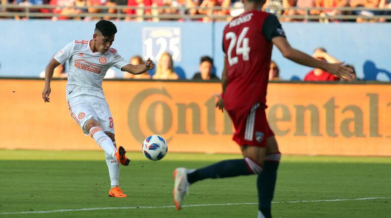 Atlanta United FC vs FC Dallas at Toyota Stadium, Saturday, July 4, 2018 in Frisco, Texas. (Photo/Richard W. Rodriguez)