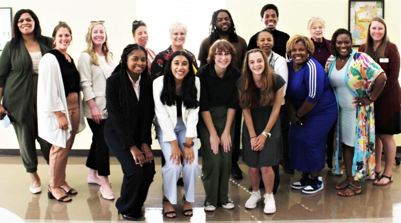 Judges crowned Brookwood High School student Zaira Bhatti Entrepreneur of the Year and granted her $500 to be used to fund her social media consulting business MarketRight. (Courtesy City of Snellville)