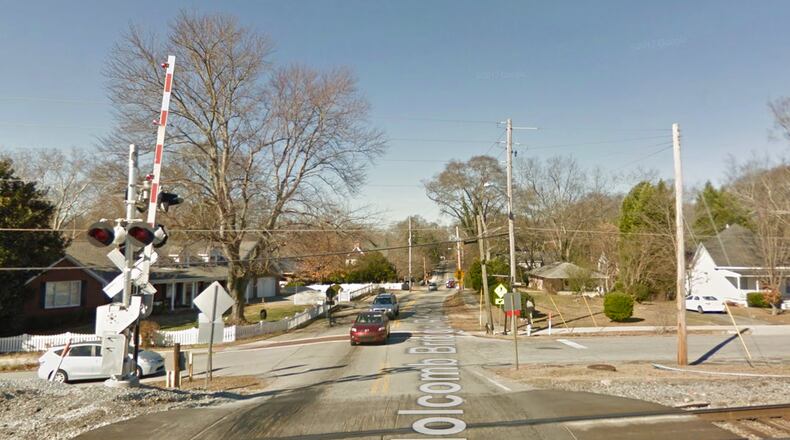 Norcross Power will be re-locating two electrical power poles at the intersection of Thrasher Street and Holcomb Bridge Road from 6 a.m. until later in the evening on Nov. 3. Google Maps