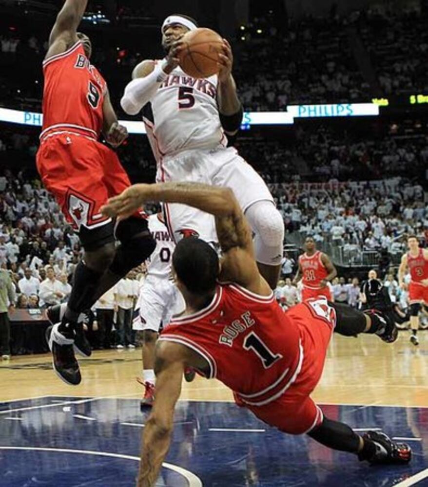 NBA Playoffs: Bulls at Hawks, Game 6