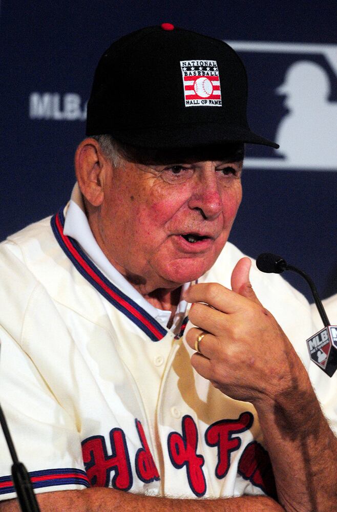 Bobby Cox, Tony La Russa and Joe Torre unanimous selections