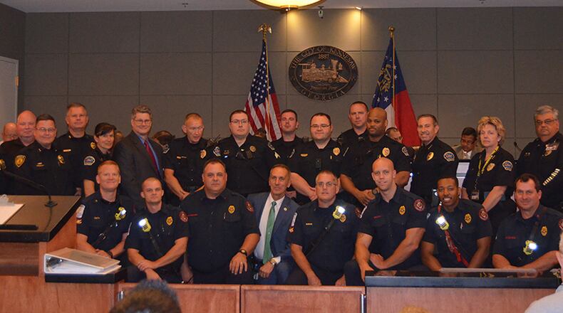 Overseen by Police Chief Bill Westenberger, the Kennesaw Police Department has received word that the city is ranked one of the top five safest cities in Georgia. (Courtesy of Kennesaw)