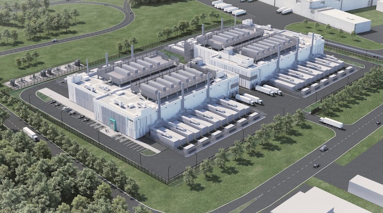 This is a rendering of a Vantage Data Centers campus in Berlin. There is not a rendering available of its planned campus in Douglasville.