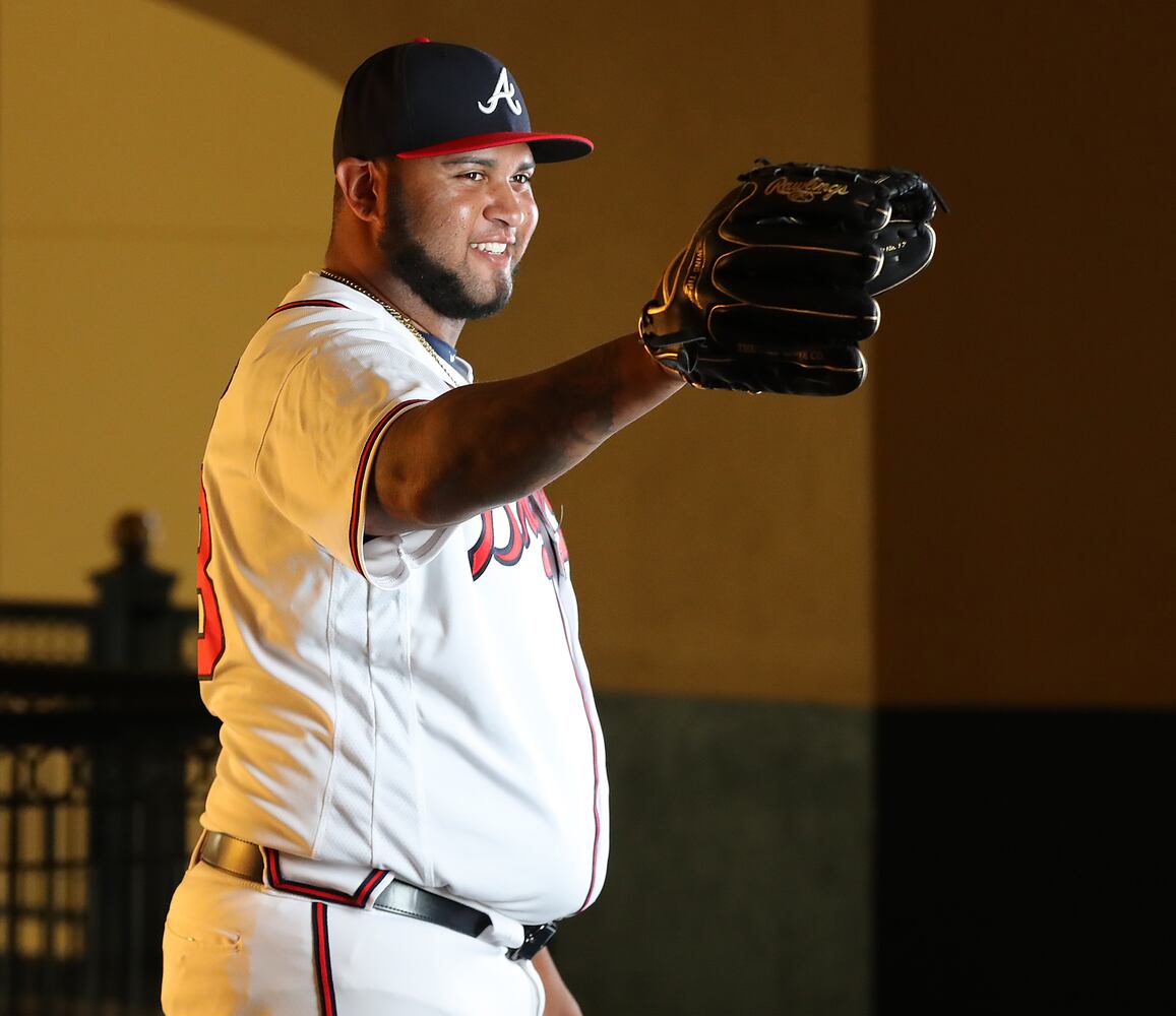 Team photo day at Braves spring training