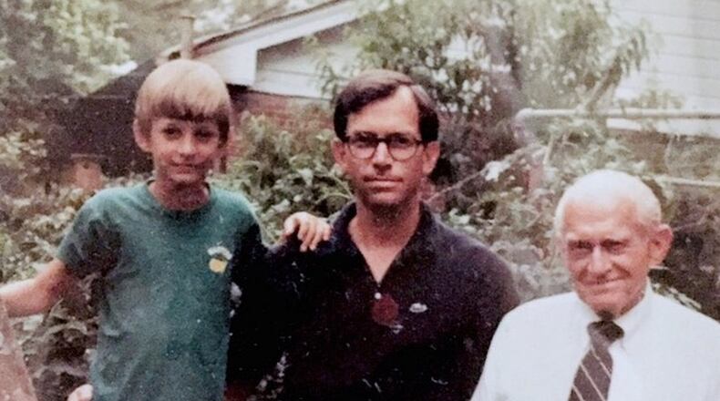 Benjamin Hill, center, was an Atlanta-area dentist whose interest in photography led him into a friendship with famed photographer Walker Evans. Hill became a premier collector of Evans’ photographs. Will Hill are his son, Edward, and father.