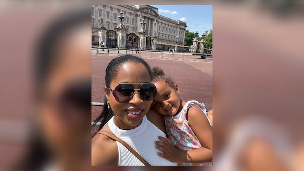 Tiffany Roache says her daughter, Tilly Roache, was a princess. But the 4-year-old girl could also be found covered in dirt after school in their hometown of Leeds, England. (Courtesy)