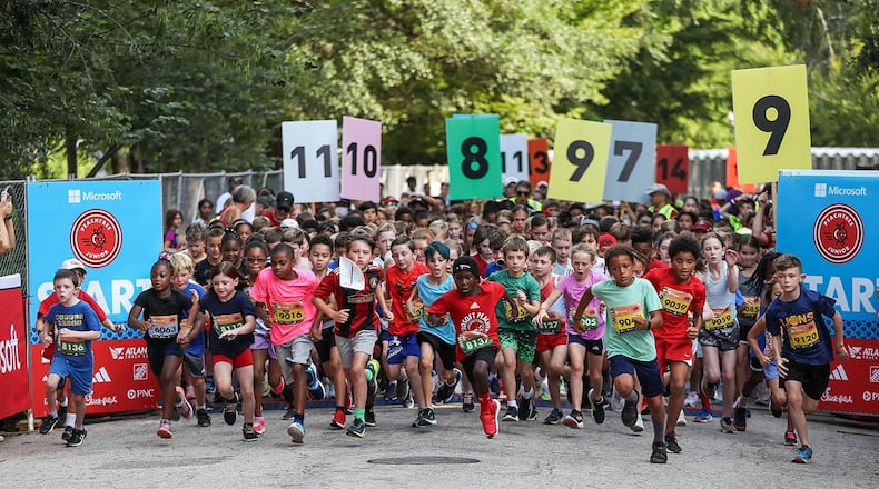 Peachtree Junior participants in 2023.
Credit: Joaquin Lara