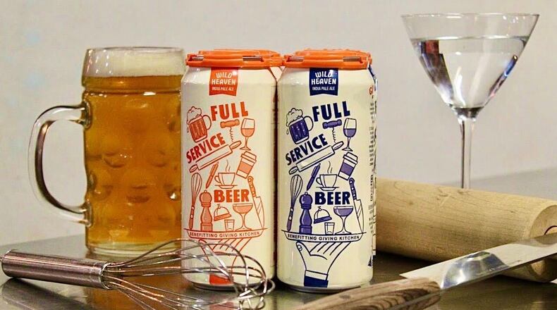 Wild Heaven recently collaborated with Giving Kitchen to create a hybrid IPA called Full Service Beer.
Courtesy of Wild Heaven Beer