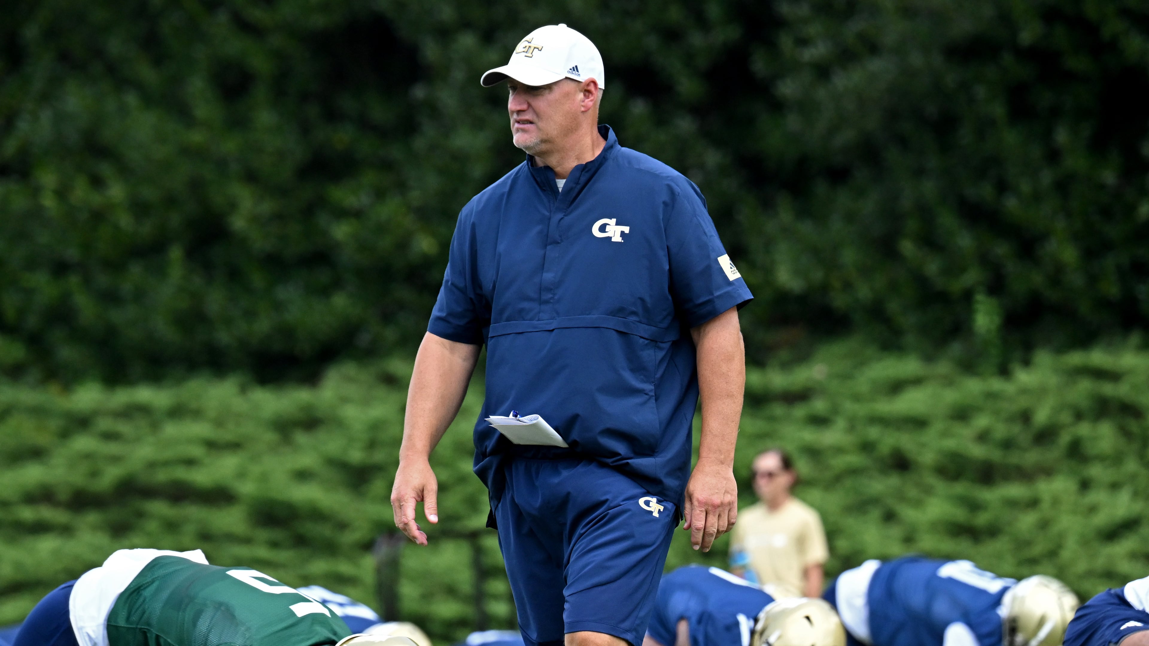 Chris Weinke has been on Georgia Tech’s staff since 2022. The 2025 season was Weinke’s third year as the Jackets’ co-offensive coordinator and second as Tech’s assistant head coach. (Hyosub Shin/AJC 2023)