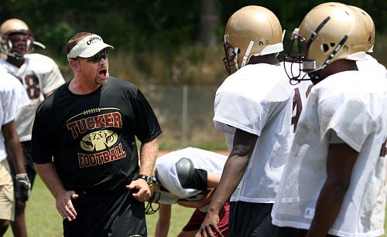 High School Football: Tucker's first '09 practice