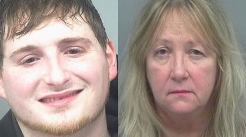 Peter Scrocca (left), Arlene Scrocca