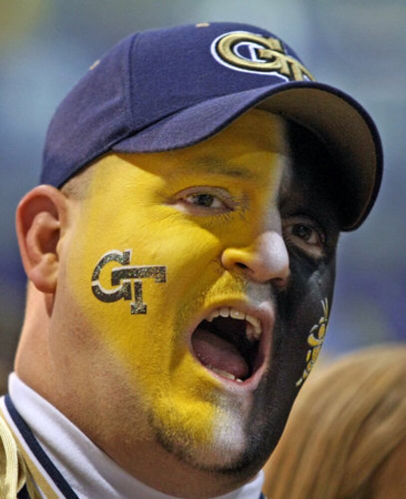 Georgia Tech fans revel at Chick-fil-A Bowl