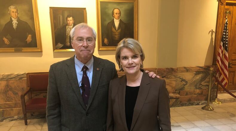 Both former U.S. Rep. John Barrow and ex-state Rep. Beth Beskin sought to run for a Georgia Supreme Court seat being vacated by Justice Keith Blackwell. Both were turned away by state elections officials who said the retiring justice’s seat wasn’t actually open. Photo by Greg Bluestein.