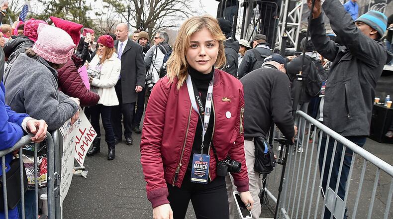 Actress Chloe Grace Moretz.