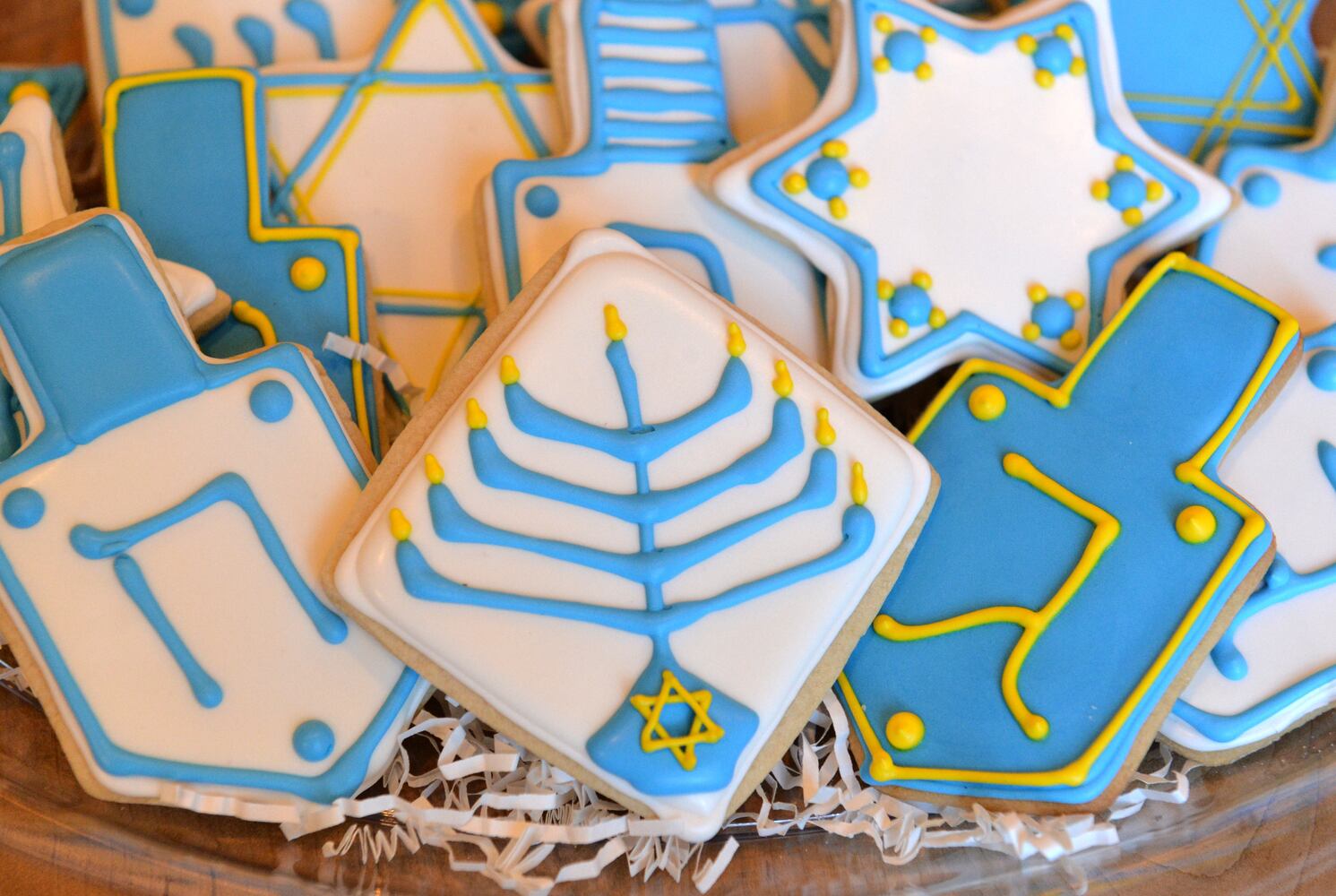 Hanukkah cookies