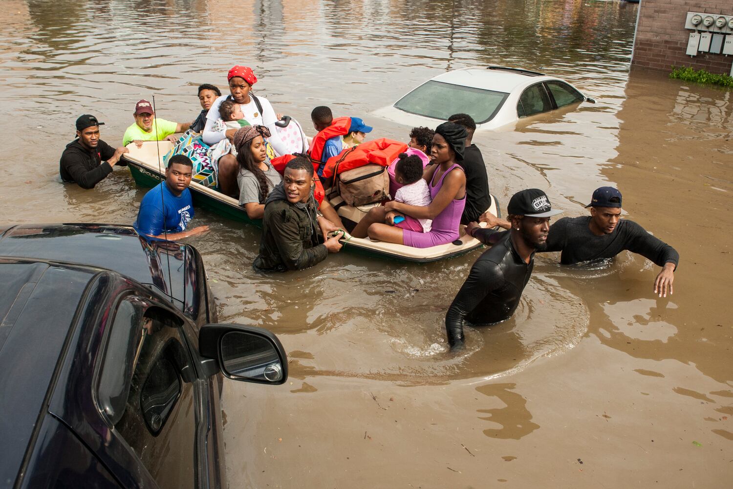 Flooding in Texas, April 18, 2016