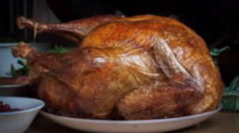 “Don’t be a turkey: don’t pour grease down the sink,” urges DeKalb County officials in a public announcement campaign. CONTRIBUTED