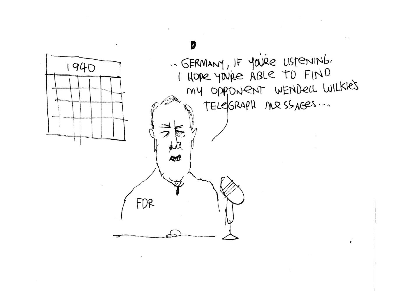 Mike Luckovich Round File for April 2019