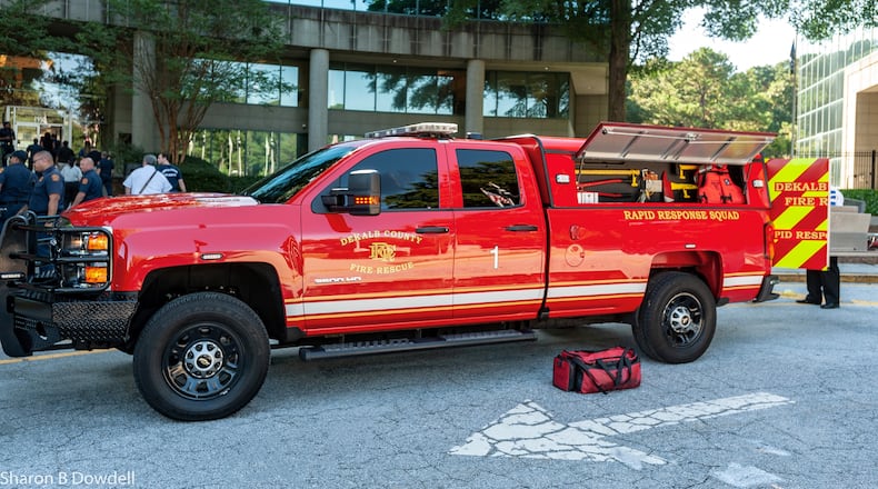 DeKalb County has added two rapid response vehicles to its fire rescue fleet. CONTRIBUTED