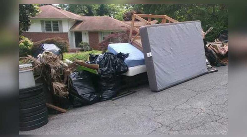 Every weekend for a month, beginning Nov. 30, DeKalb County sanitation workers will collect bulk items you need to trash for free.